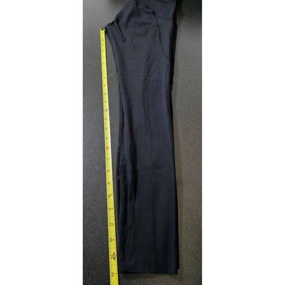 Lululemon 'Fast Free' Crop II *Nulux 19" Women 4 Pockets Gym Black Yoga EUC - Picture 9 of 10